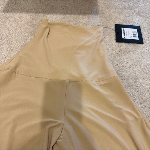 NORMA KAMALI high waist Elephant Pant Blonde size XS NWT - Picture 6 of 6